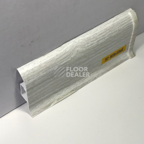 Плинтус Ideal Comfort 55mm Ясень белый 252 фото 3 | FLOORDEALER